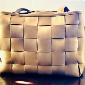 Stylish Harvey-style Seatbelt Tote Bag